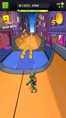 Rise of the TMNT: Ninja Run android App screenshot 1