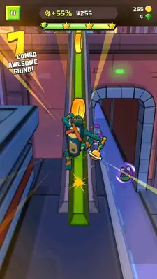 Rise of the TMNT: Ninja Run android App screenshot 4